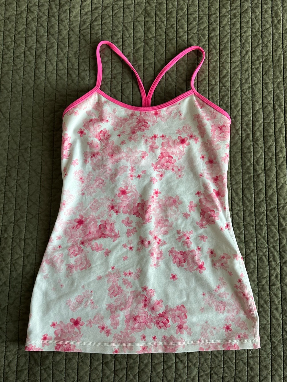Lululemon — Vintage Cherry Blossom Tank Top